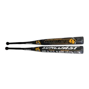 2024 Suncoast Melee 4 End-Loaded 12 Inch 1-Piece SSUSA Senior Slowpitch Softball Bat: SM4SE12