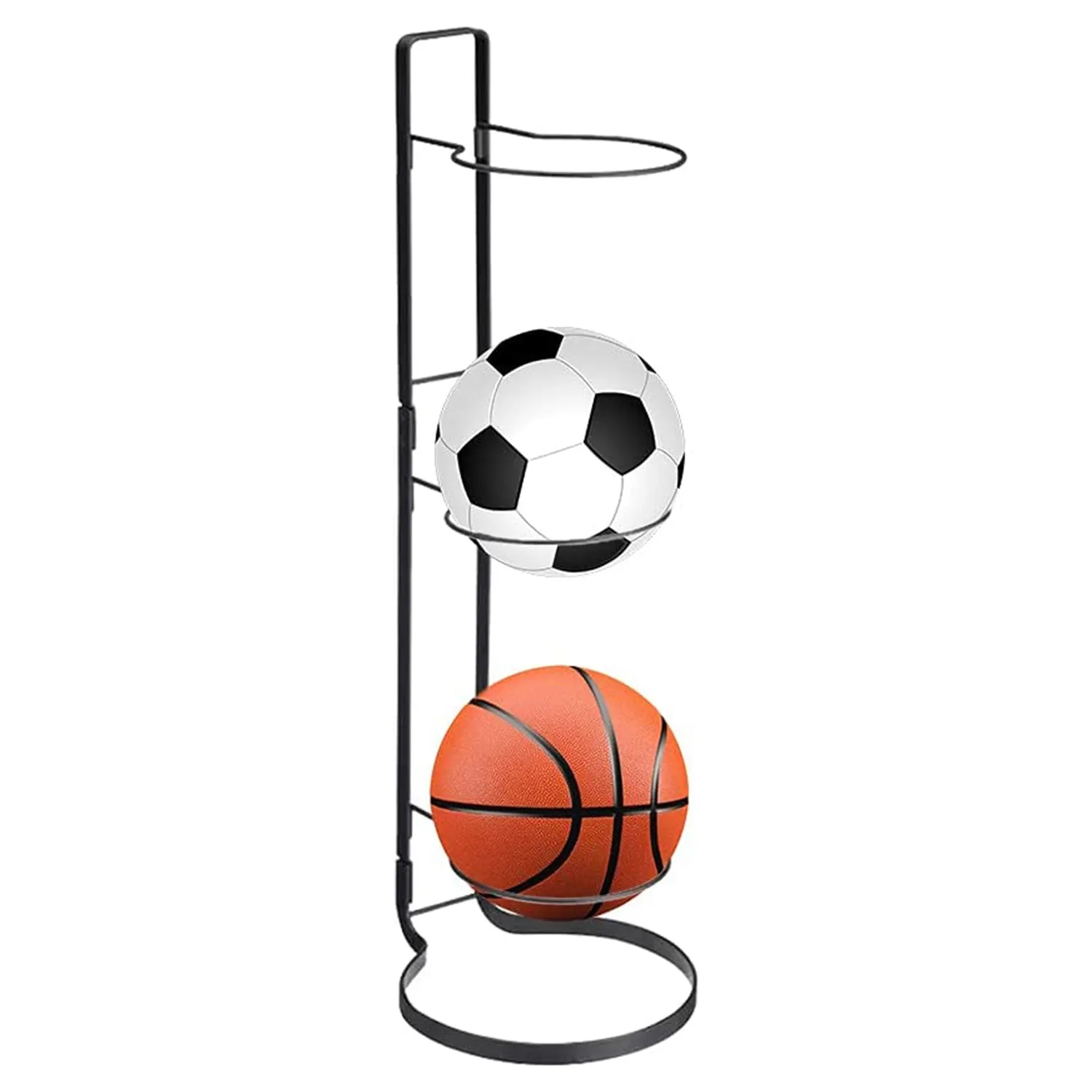 3 Tier Sports Equipment Ball Storage Rack