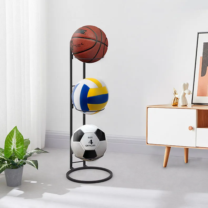 3 Tier Sports Equipment Ball Storage Rack