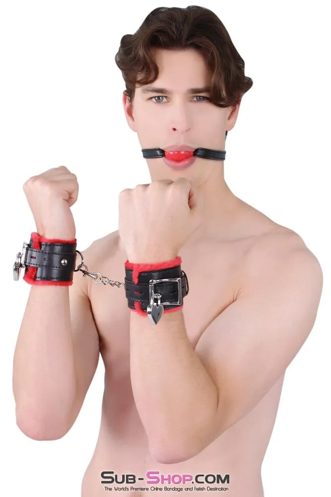 8998DL      Bondage Basics Red Rubber Classic Ball Gag