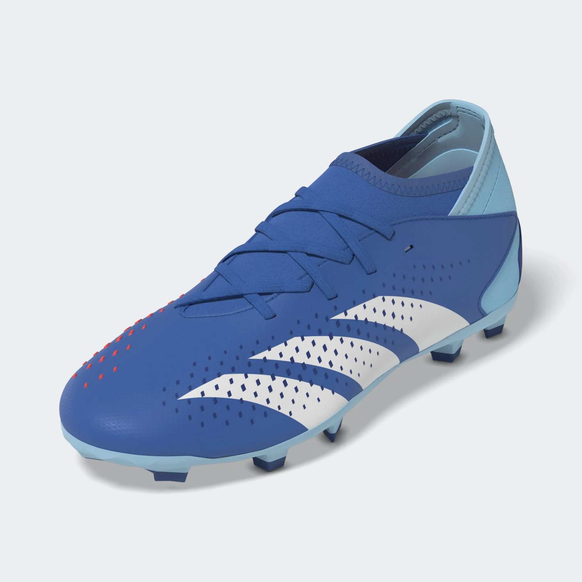 adidas Predator Accuracy .3 FG Boots- Blue/White/Sky- JUNIOR