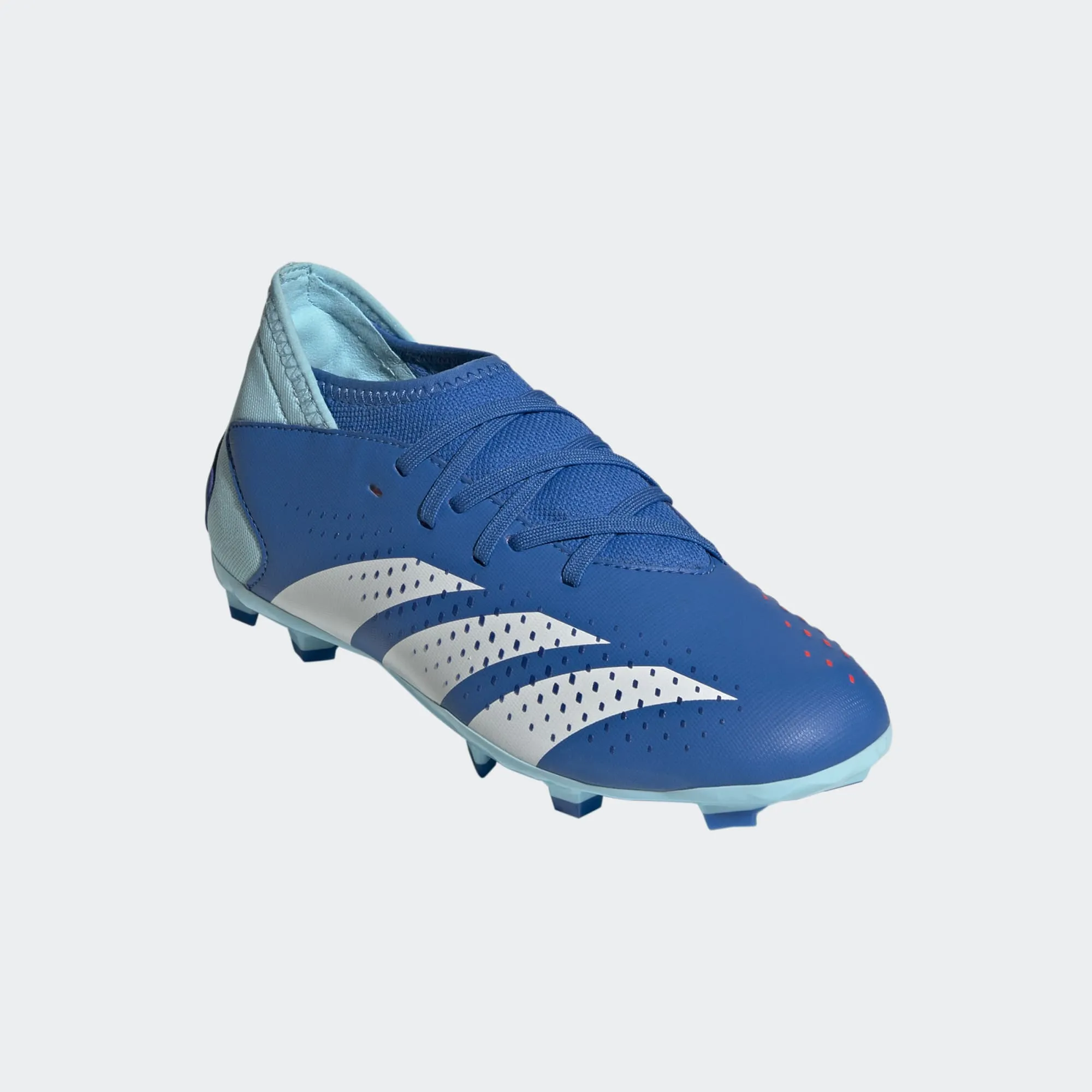 adidas Predator Accuracy .3 FG Boots- Blue/White/Sky- JUNIOR