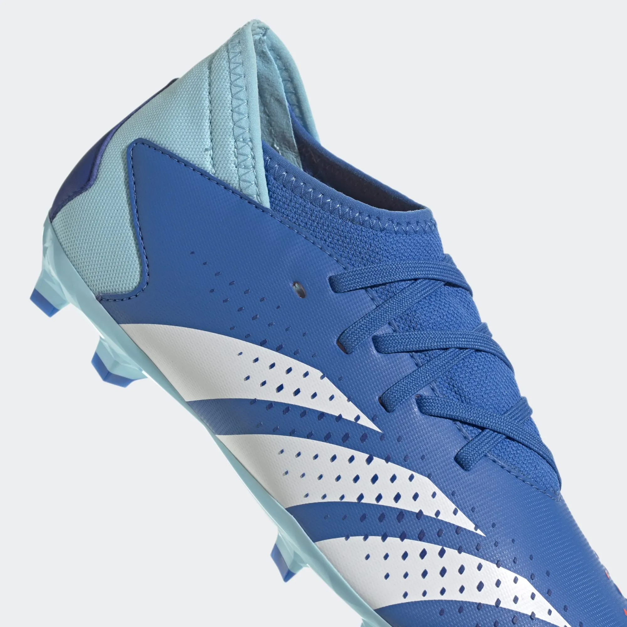 adidas Predator Accuracy .3 FG Boots- Blue/White/Sky- JUNIOR