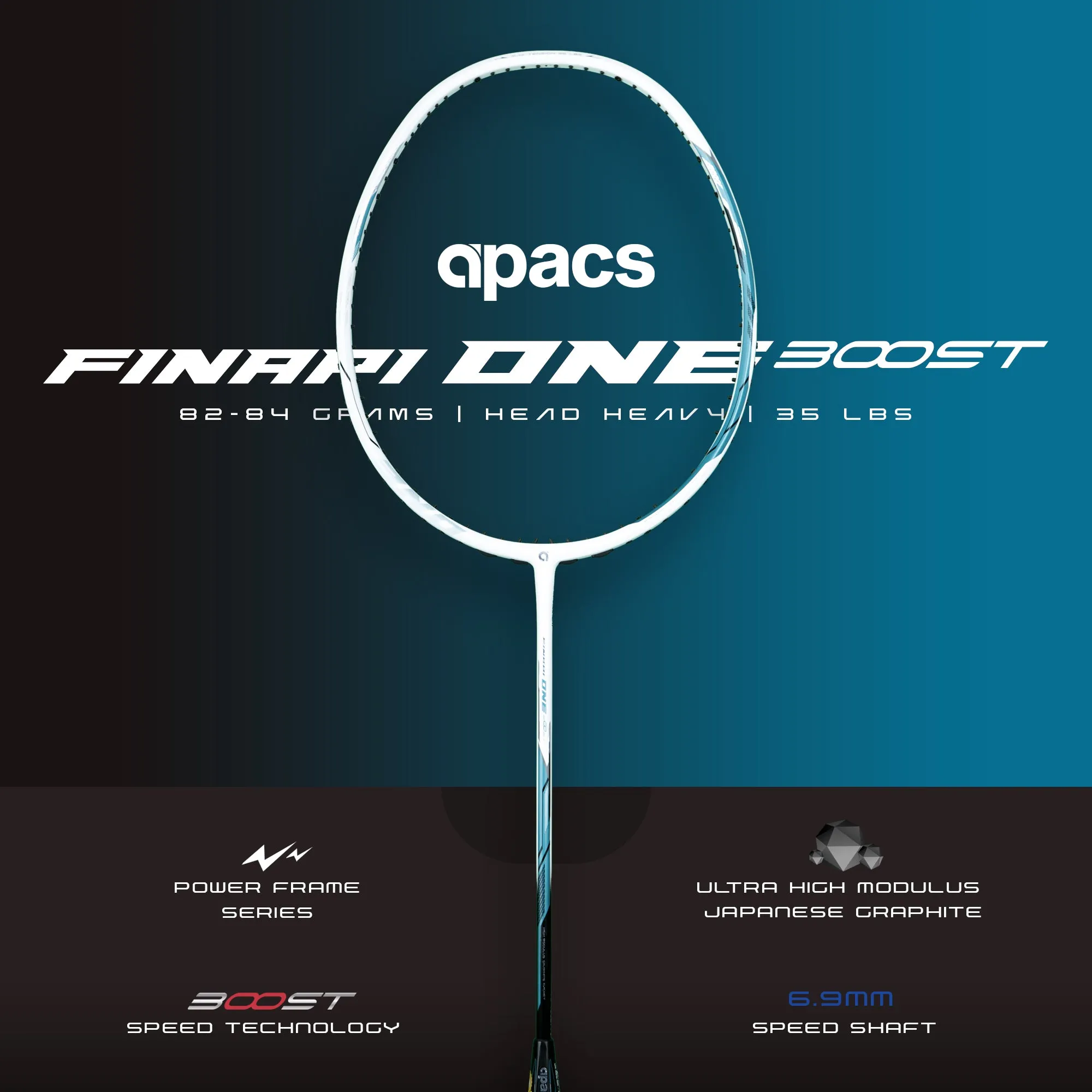 Apacs Finapi One Boost Badminton Rackets