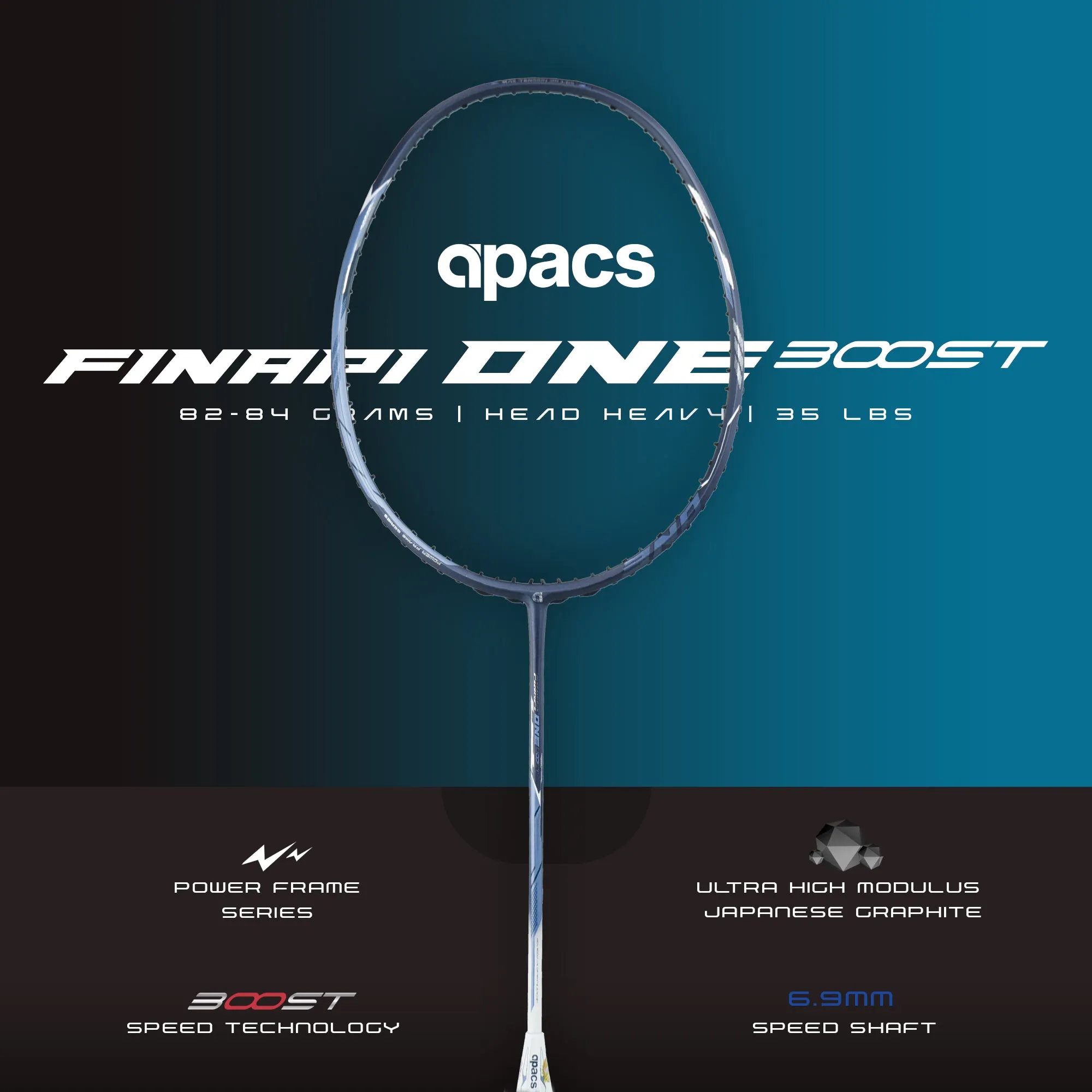 Apacs Finapi One Boost Badminton Rackets