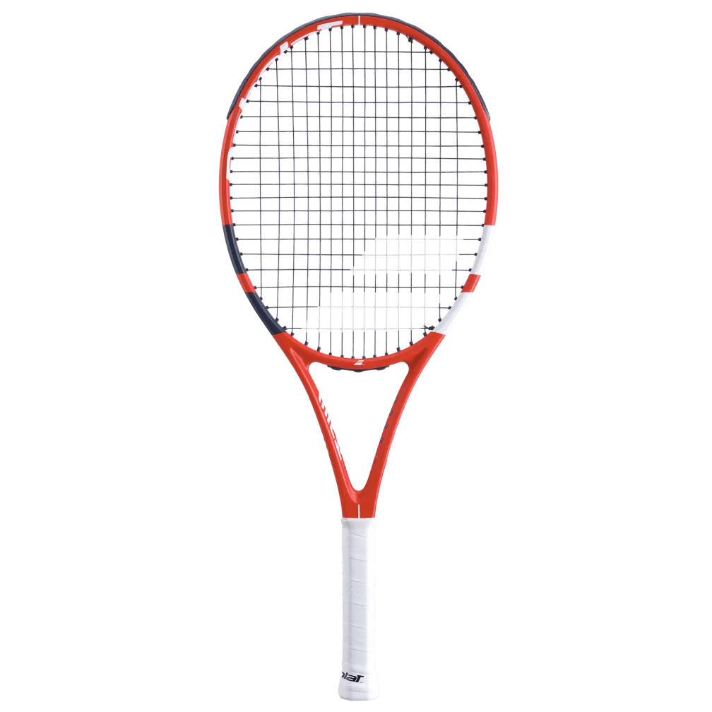 Babolat Strike JR 26 Prestrung Junior Tennis Racquet [White/Red]