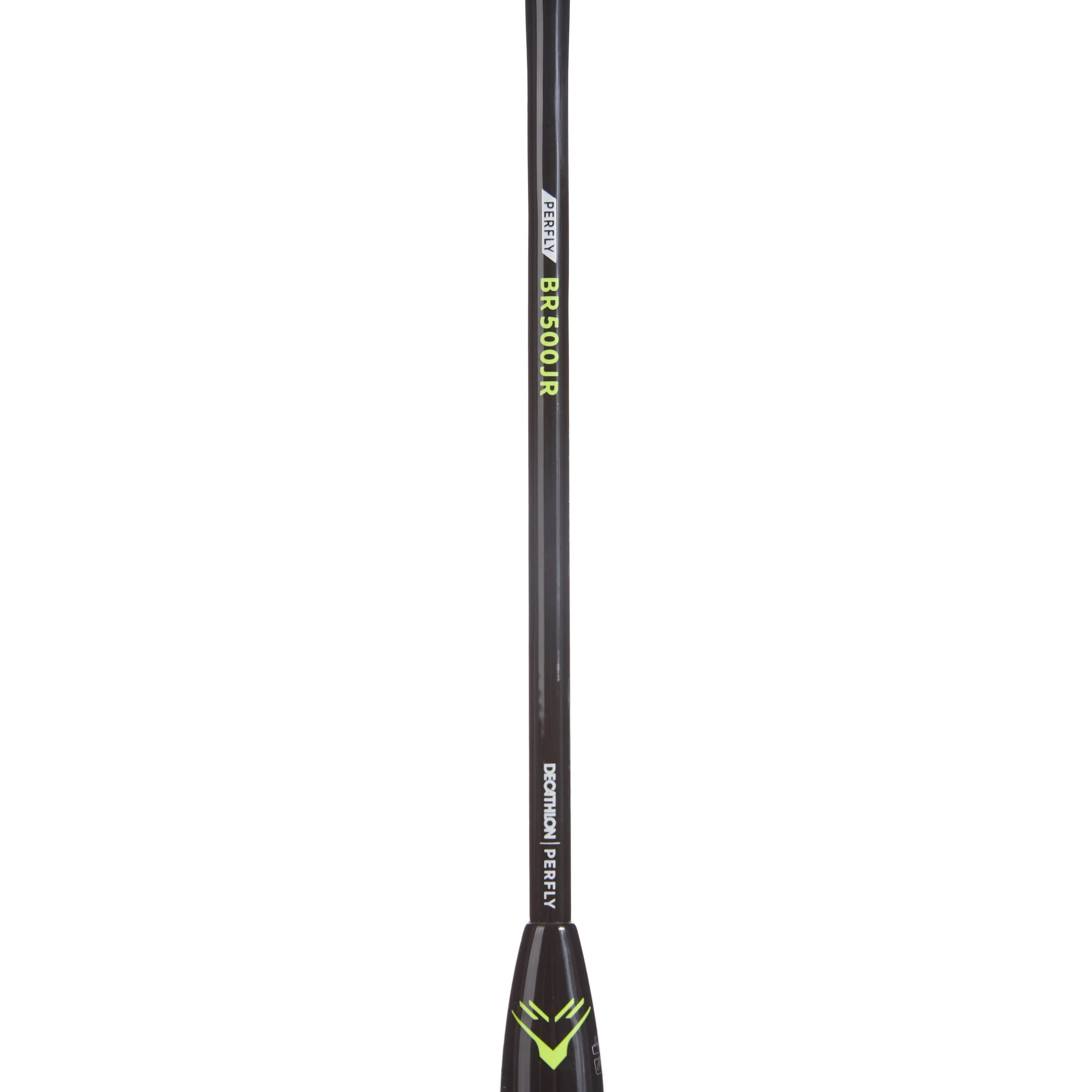 Badminton racket BR 500 children's yellow PERFLY, black/neon yellow