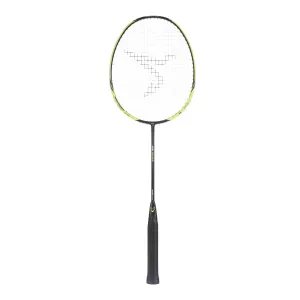 Badminton racket BR 500 children's yellow PERFLY, black/neon yellow