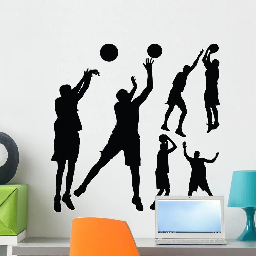 Basketball Players Sport Wall Decals