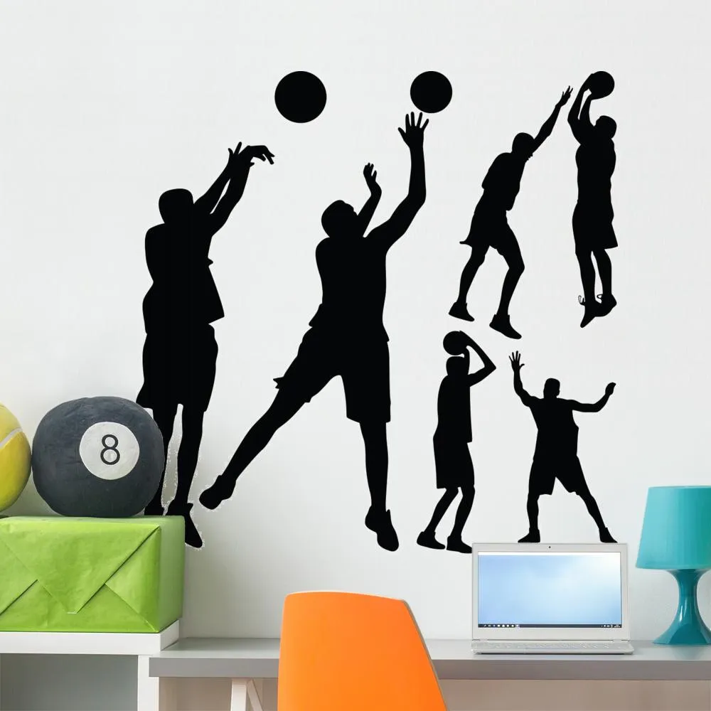 Basketball Players Sport Wall Decals