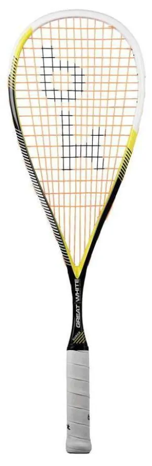 Black Knight GREAT WHITE Singles Squash racquet