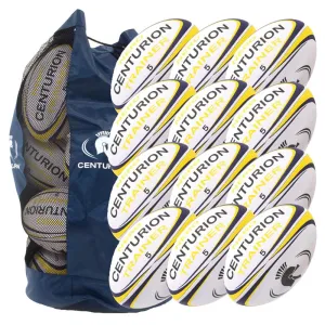 Centurion Nero Training Rugby Ball 12 Pack