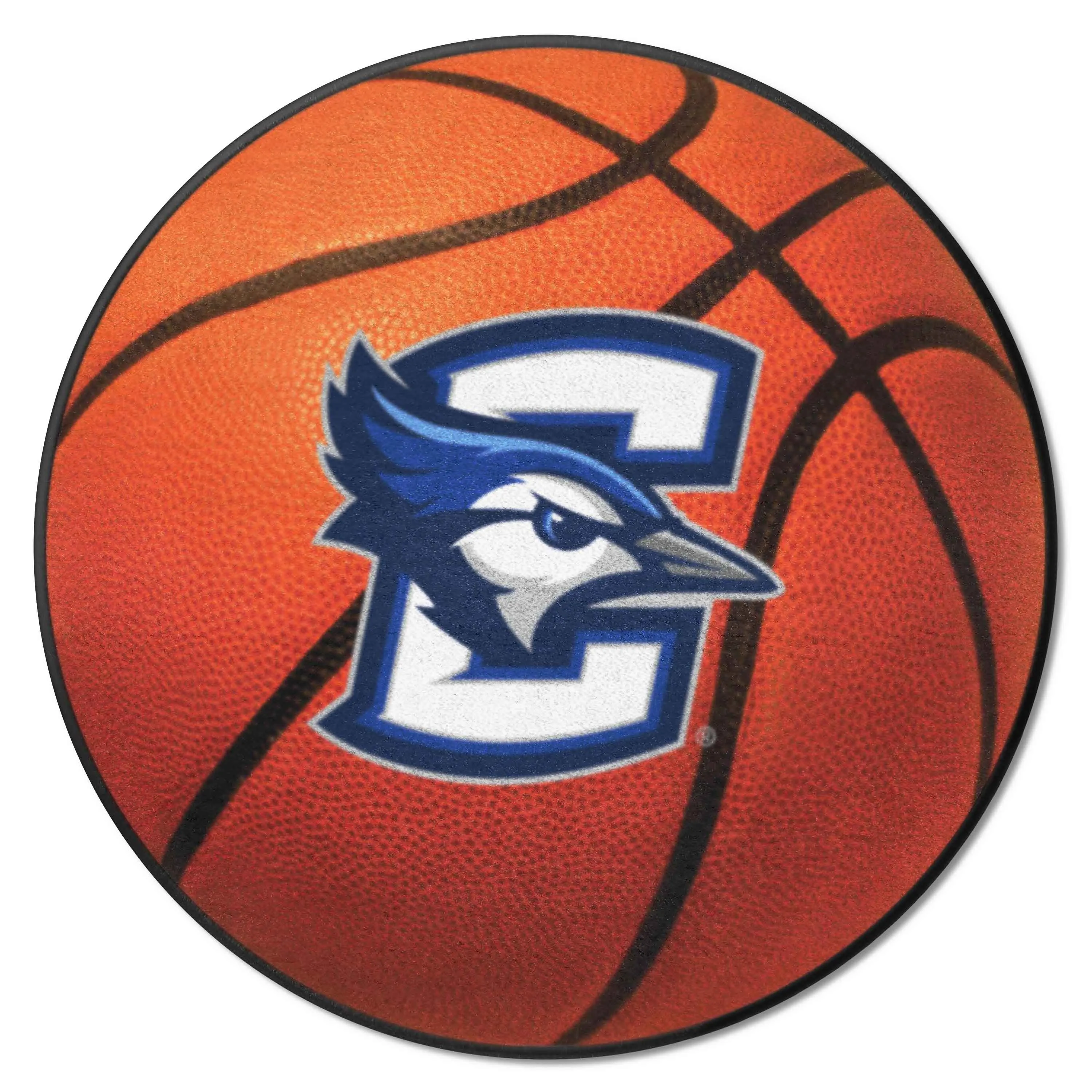 Creighton Bluejays Basketball Rug - 27in. Diameter