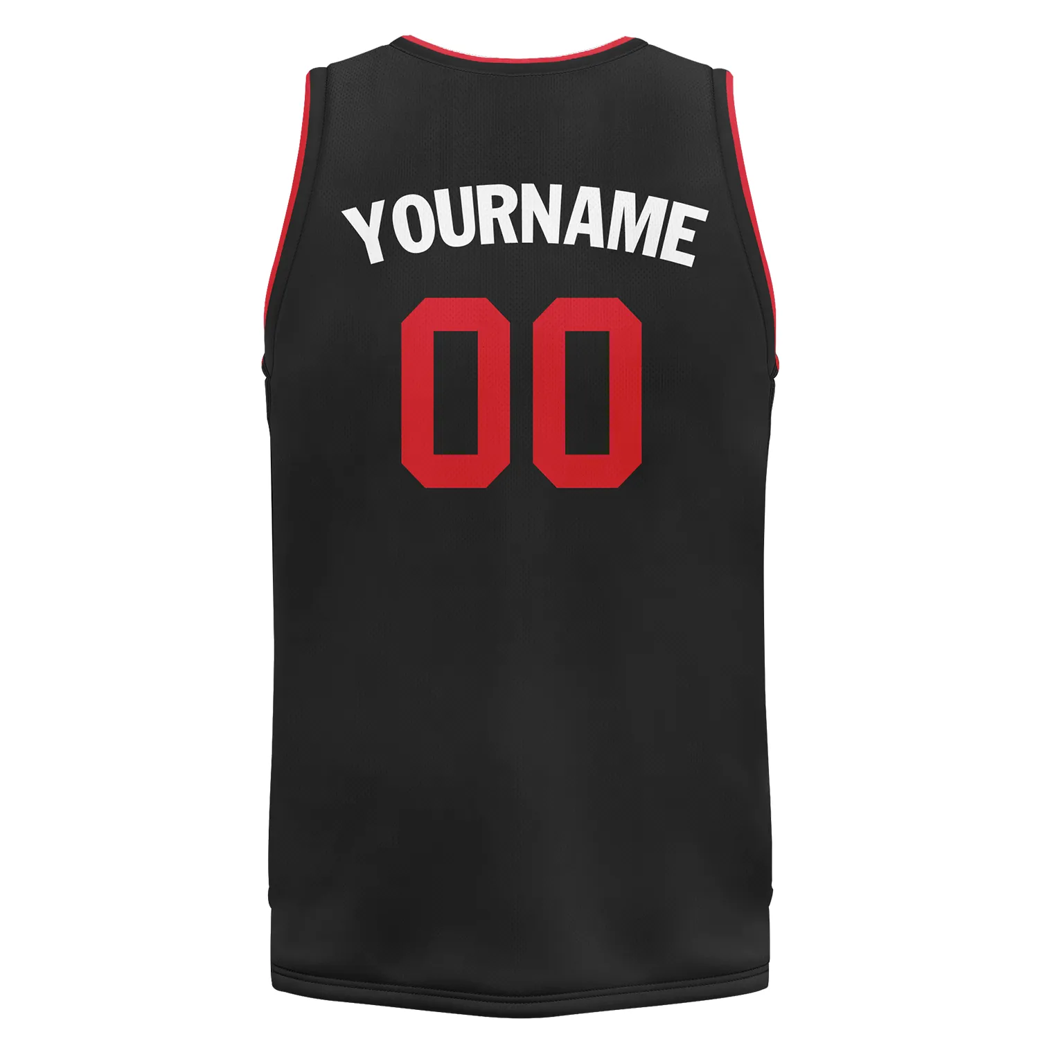 Custom Black Red Classic Style Sports Uniform Basketball Jersey BBJ01-bd0a70a8