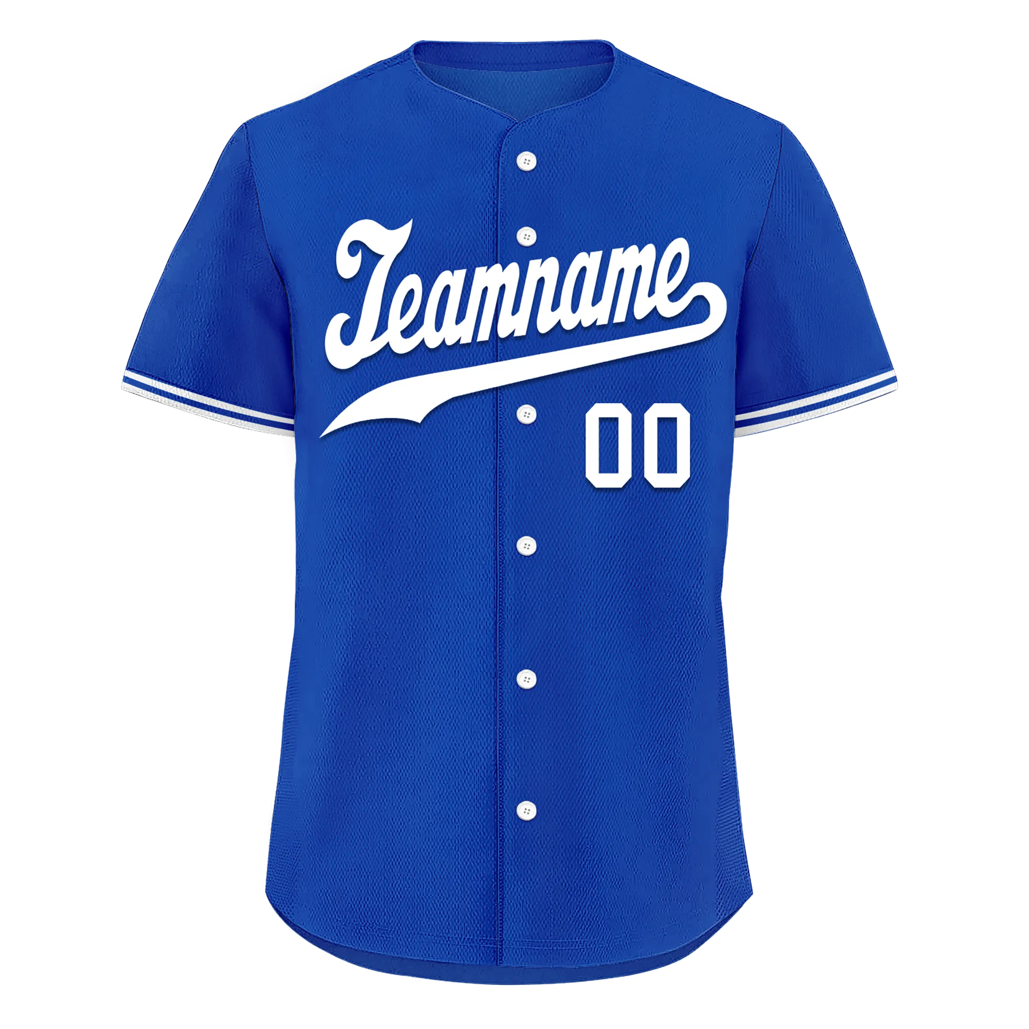 Custom Blue Classic Style White Personalized Authentic Baseball Jersey BSBJ01-bd0fa0e