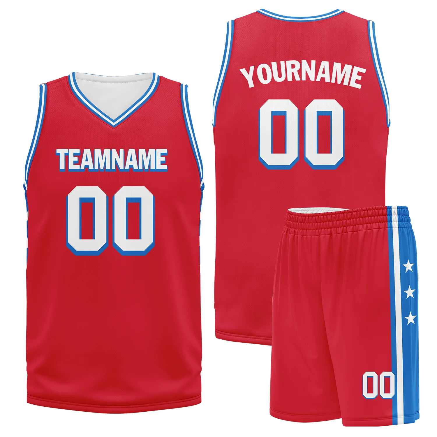 Custom Red Classic Style Sports Uniform Basketball Jersey BBJ01-bd0a70bb