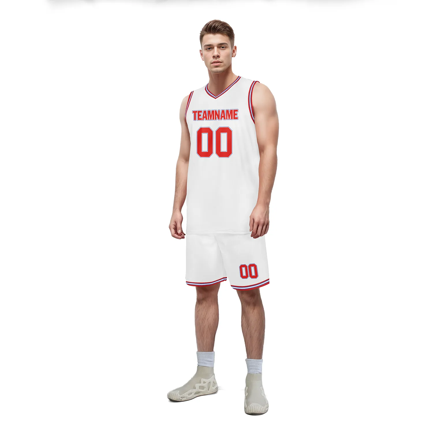 Custom White Classic Style Sports Uniform Basketball Jersey BBJ01-bd0a70da