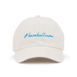 Customized Hashtag Baseball Mom Cotton Cap