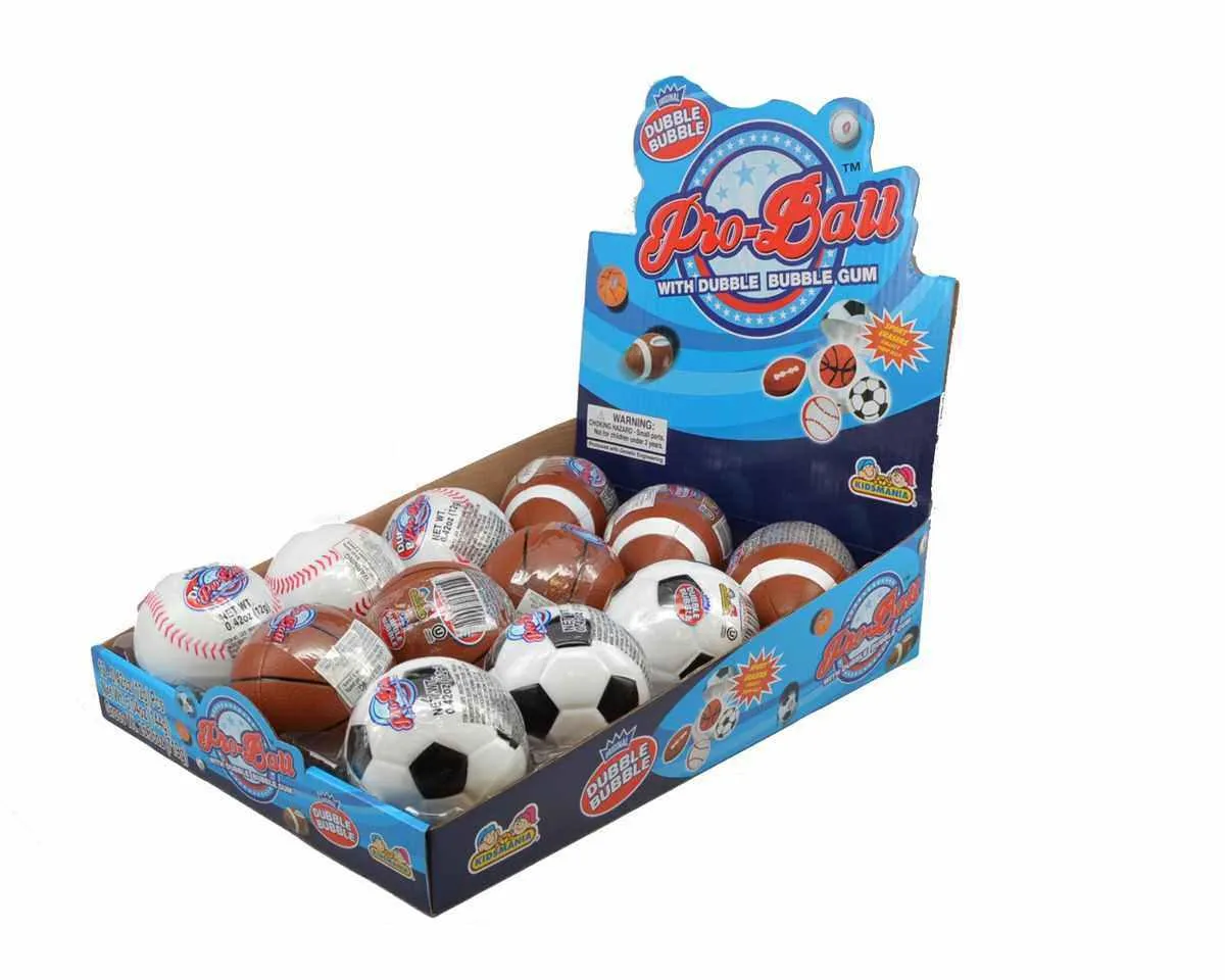 Dubble Bubble Pro-Ball Sports Balls