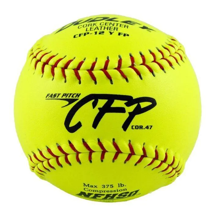 Dudley 12" NFHS CFP Fastpitch Softball (Dozen): 43873