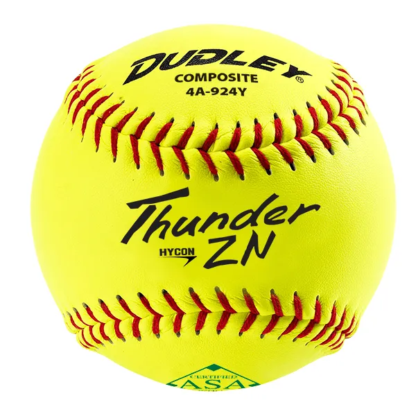 Dudley Thunder ZN HYCON 11" USA/ASA Slowpitch Softballs (DOZEN): 4A924Y