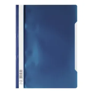 Durable Clear View Folder - Economy A4, Dark Blue