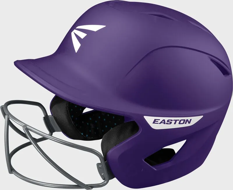 Easton Ghost Fastpitch Softball Batting Helmet With Softball Mask - Matte