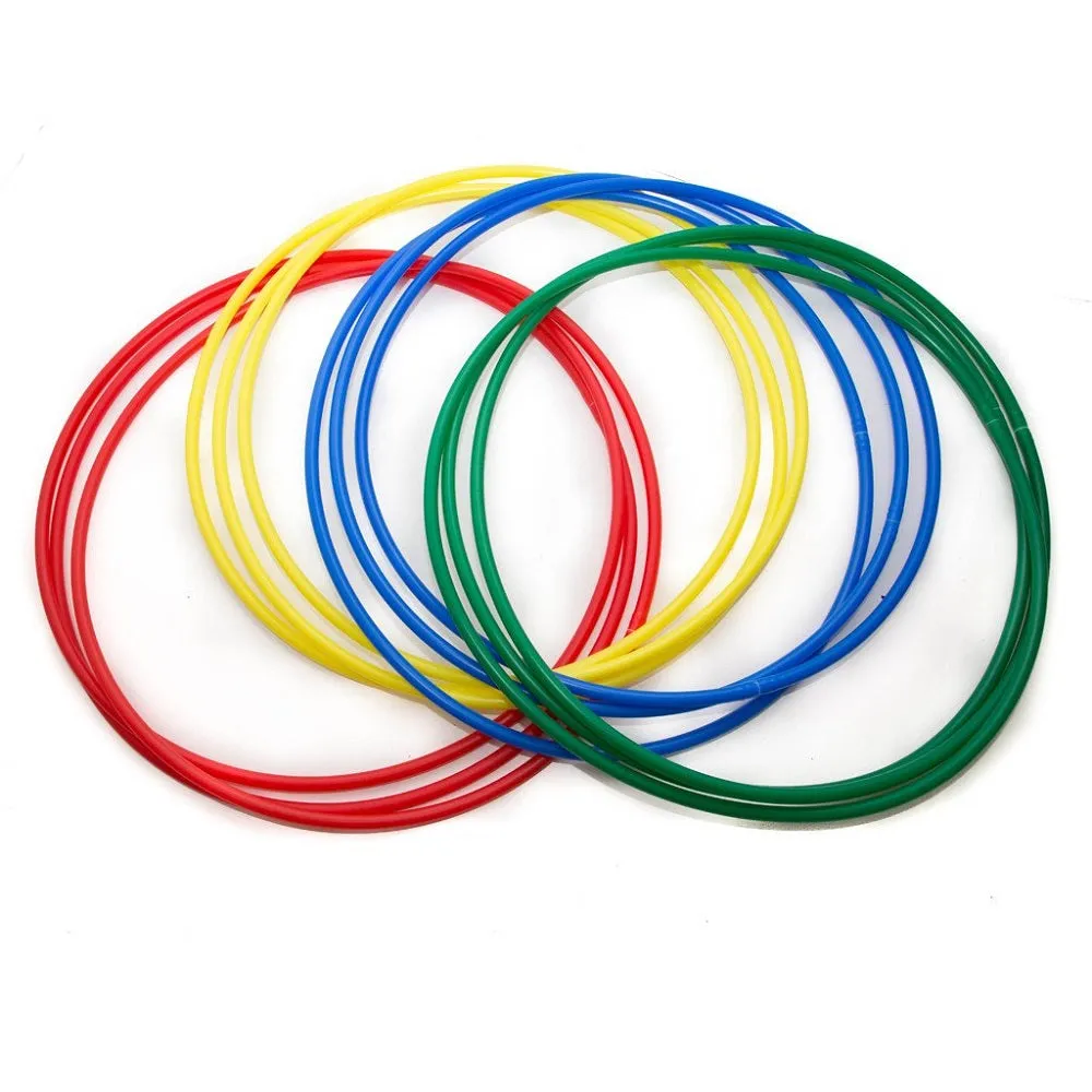 First-play Hula Hoops Assorted | 24 Inch (Pack of 12)