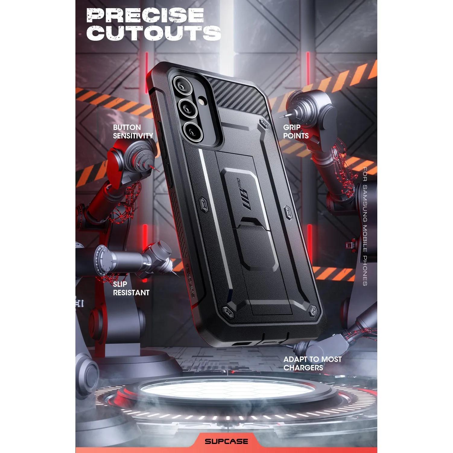 Galaxy A34 Unicorn Beetle PRO Rugged Holster Case-Black