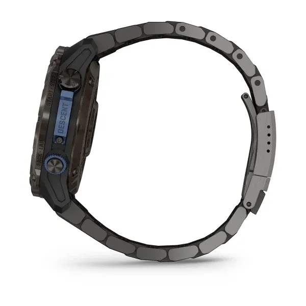 Garmin Descent™ Mk3i – 51 mm Carbon Grey DLC Titanium with DLC Titanium Band