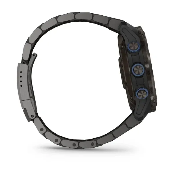 Garmin Descent™ Mk3i – 51 mm Carbon Grey DLC Titanium with DLC Titanium Band