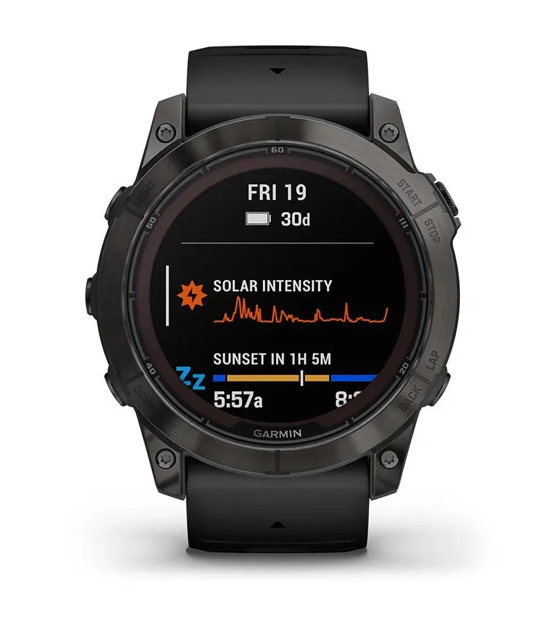 Garmin fēnix® 7S Pro – Sapphire Solar Edition - 3 Sizes Available