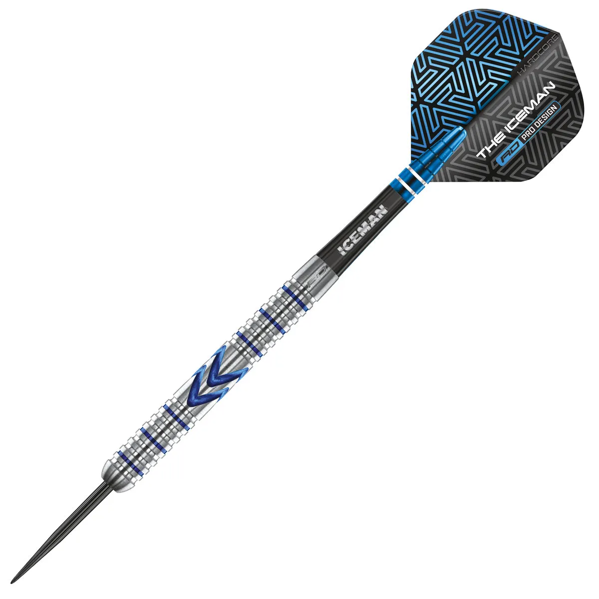 Gerwyn Price Iceman Midnight Edition 90% Tungsten Steel Tip Darts by Red Dragon