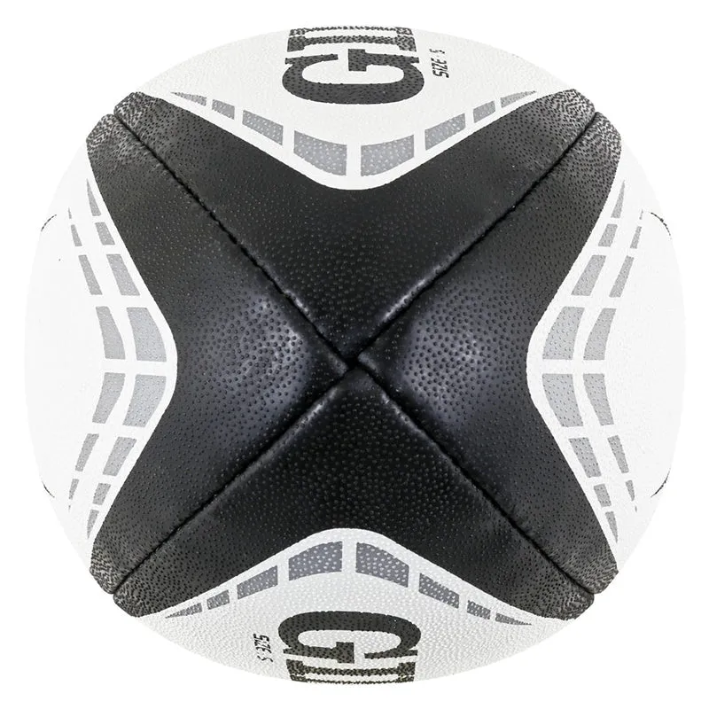 Gilbert G-TR4000 Rugby Ball - Black (Size 4)