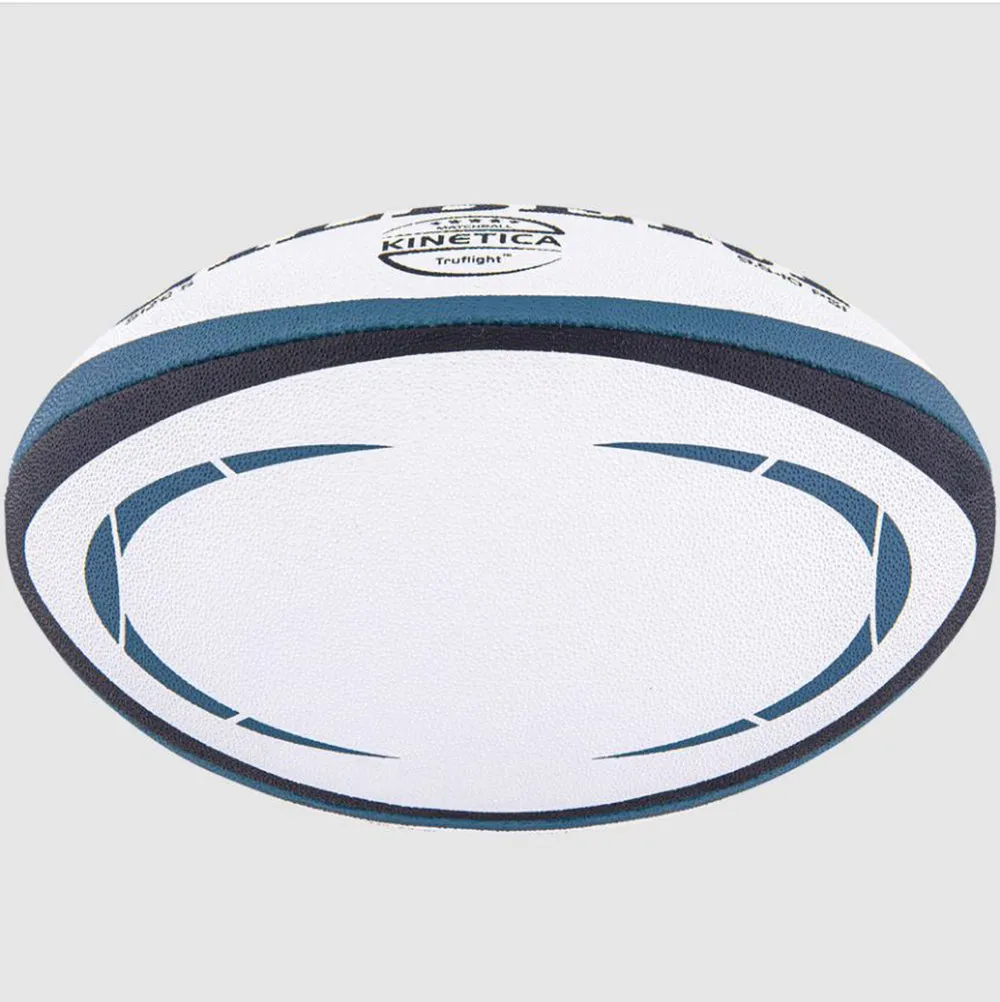 Gilbert KINETICA Elite Rugby Ball Size 5 (Blue)