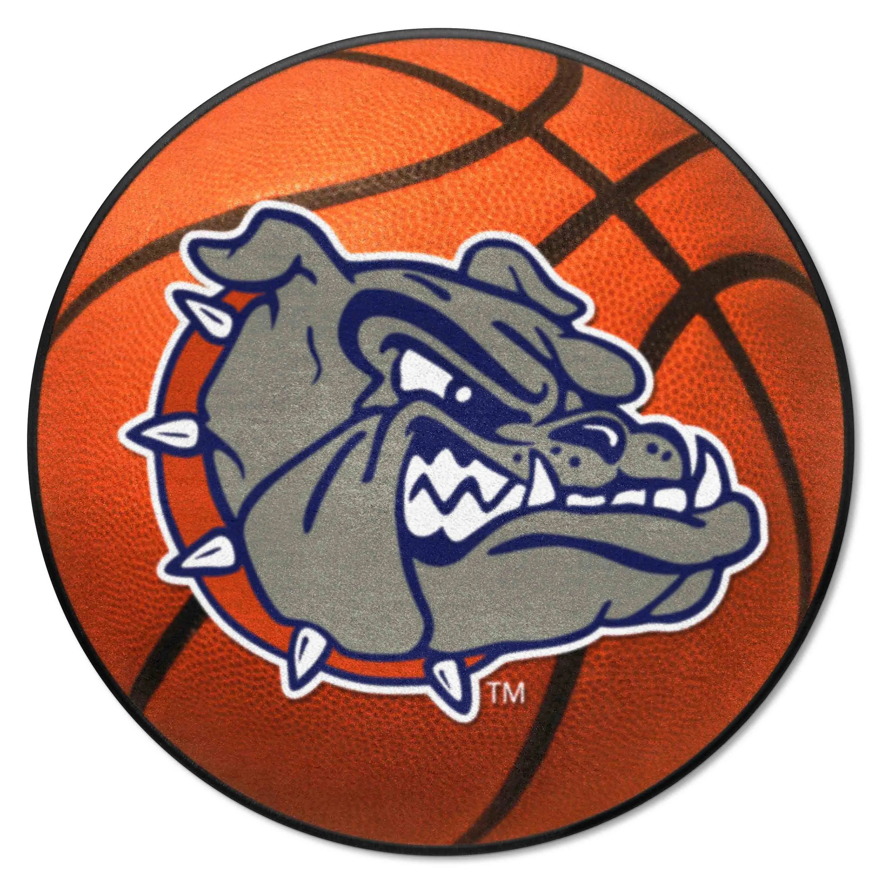 Gonzaga Bulldogs Basketball Rug - 27in. Diameter