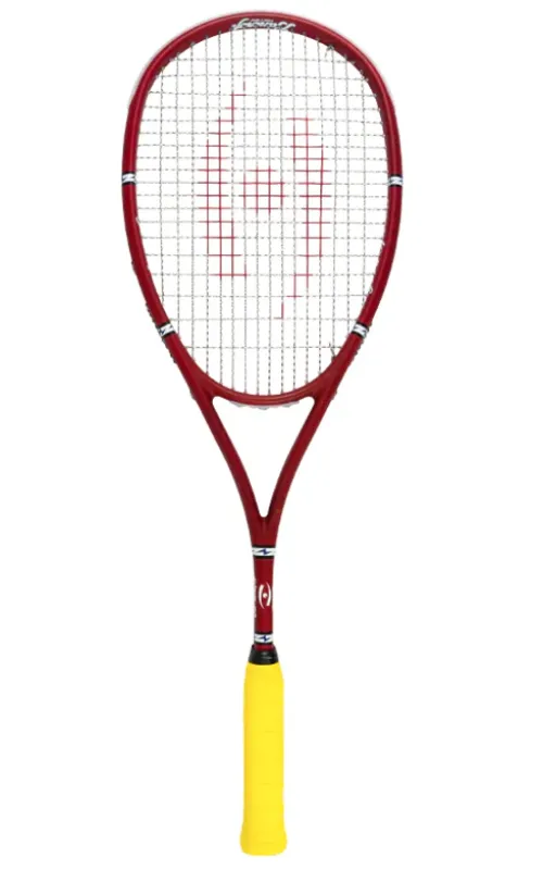 Harrow Bancroft Players Special Squash DOUBLES Racquet, Red