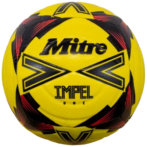 Impel One 24 Au Soccer Ball Fluro Yellow/Black