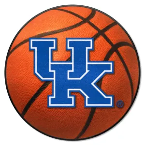 Kentucky Wildcats Basketball Rug - 27in. Diameter, UK Logo