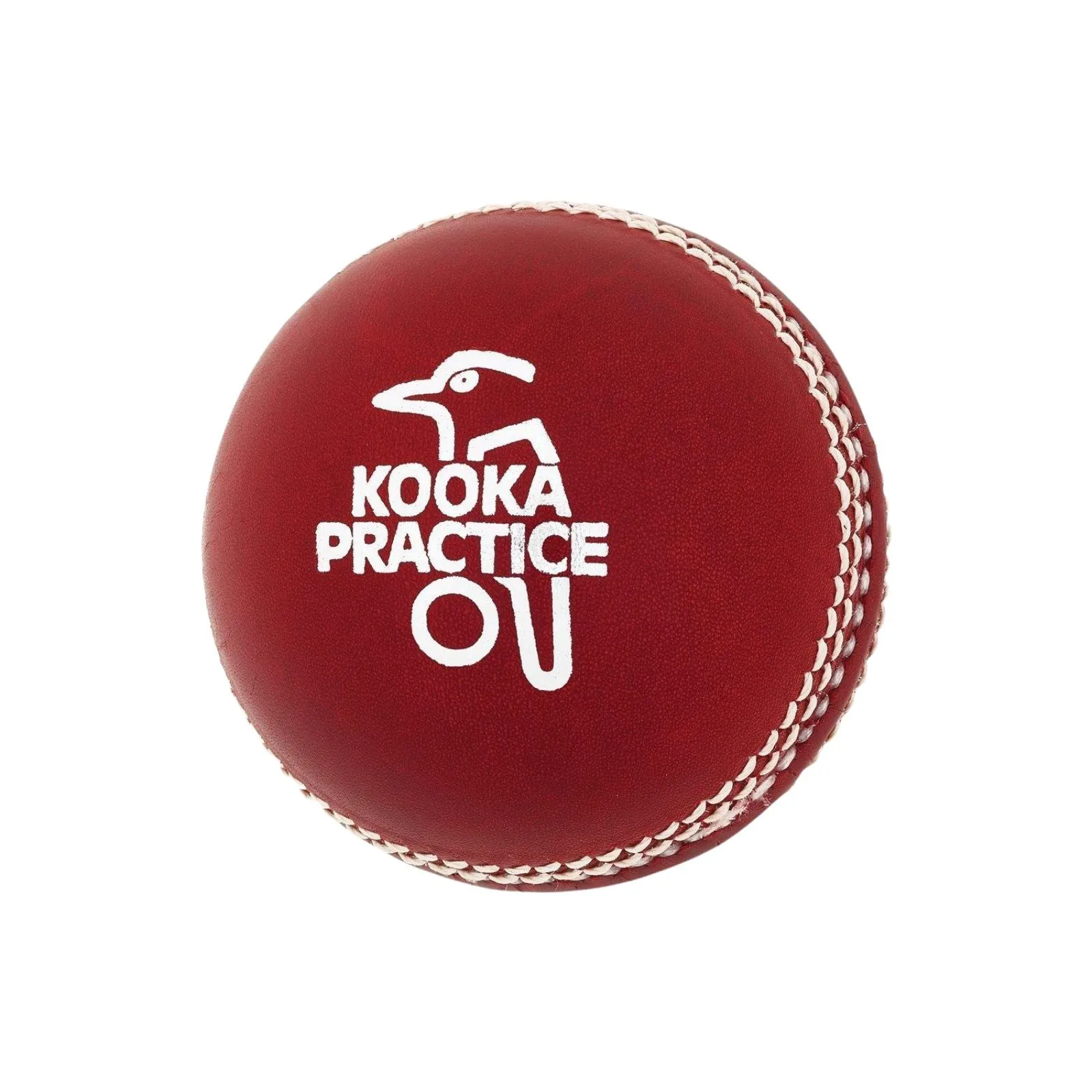 Kookaburra Practice 2 Piece Cricket Ball 142G Red