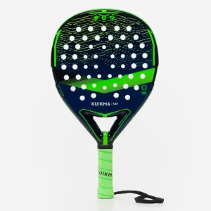 Kuikma Padel Racket - PR190 Blue/Green, Jungle Green/Neon Yellow Lime