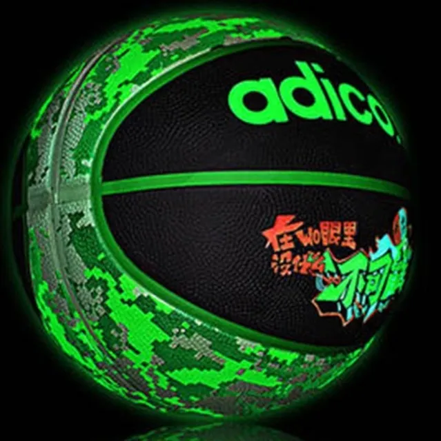 Luminous Rubber Basketball Night Game Training