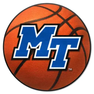 Middle Tennessee Blue Raiders Basketball Rug - 27in. Diameter