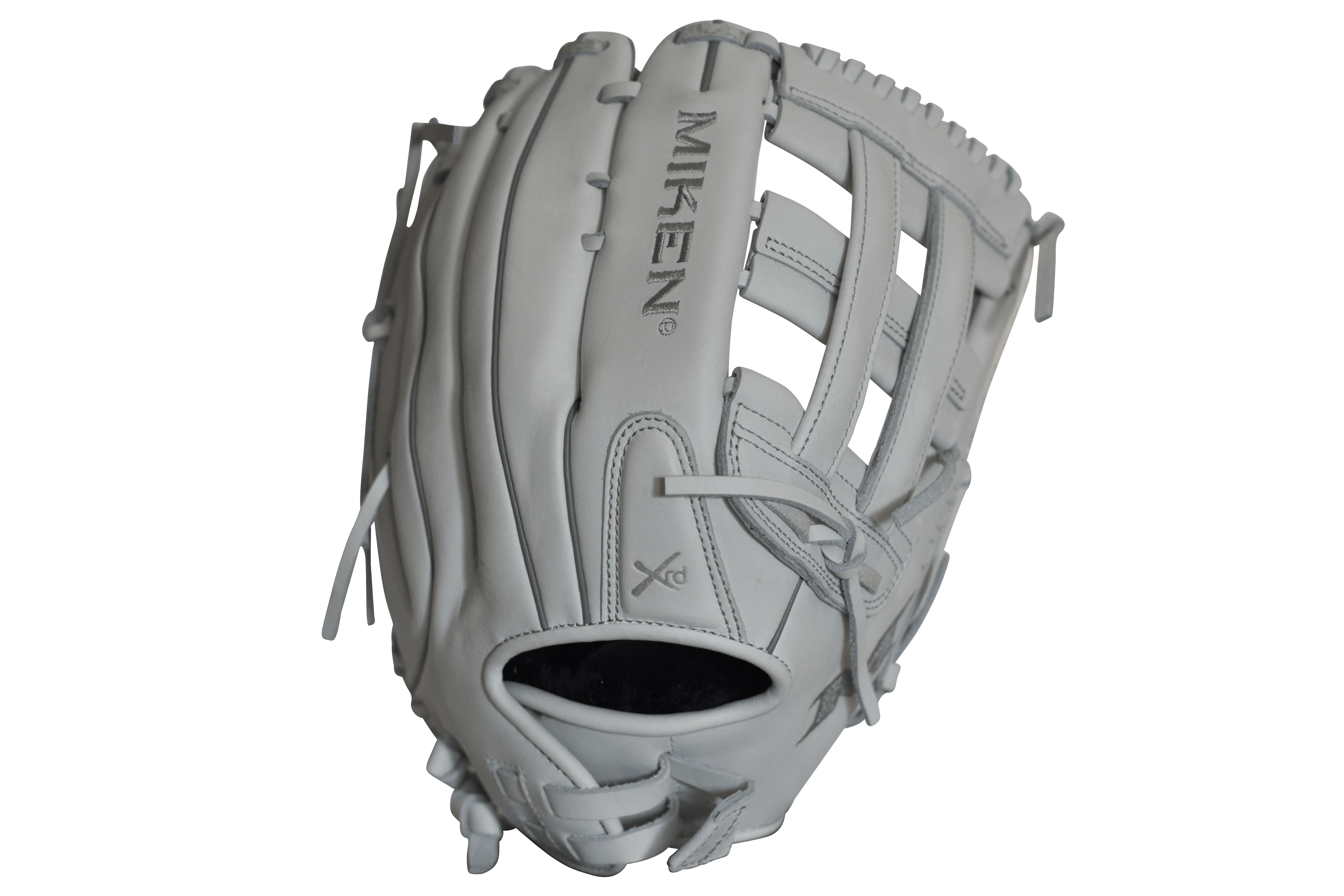 Miken Pro Series 13" Slow Pitch Fielding Glove - White/White: PRO130WW