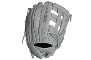 Miken Pro Series 13" Slow Pitch Fielding Glove - White/White: PRO130WW