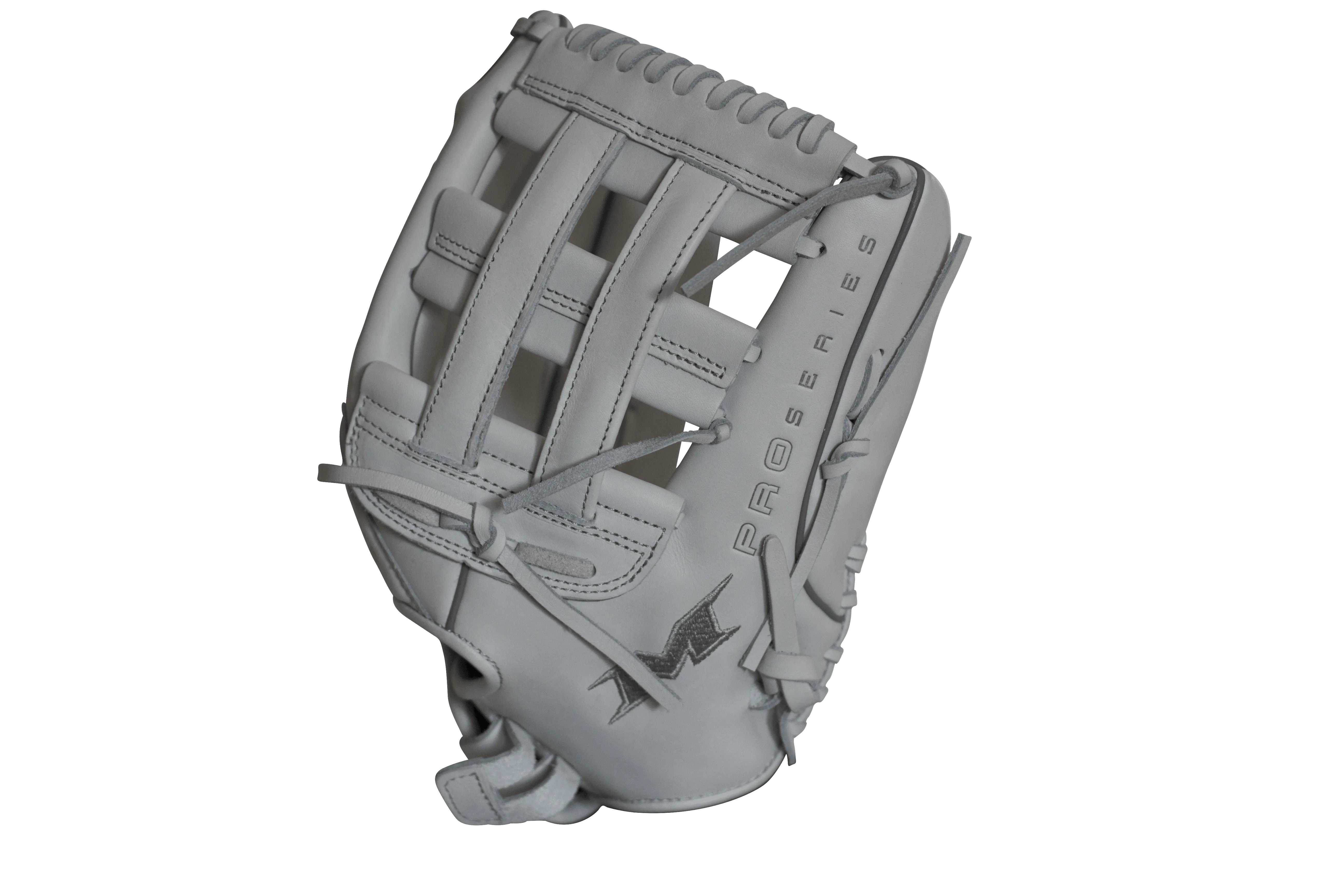 Miken Pro Series 13" Slow Pitch Fielding Glove - White/White: PRO130WW