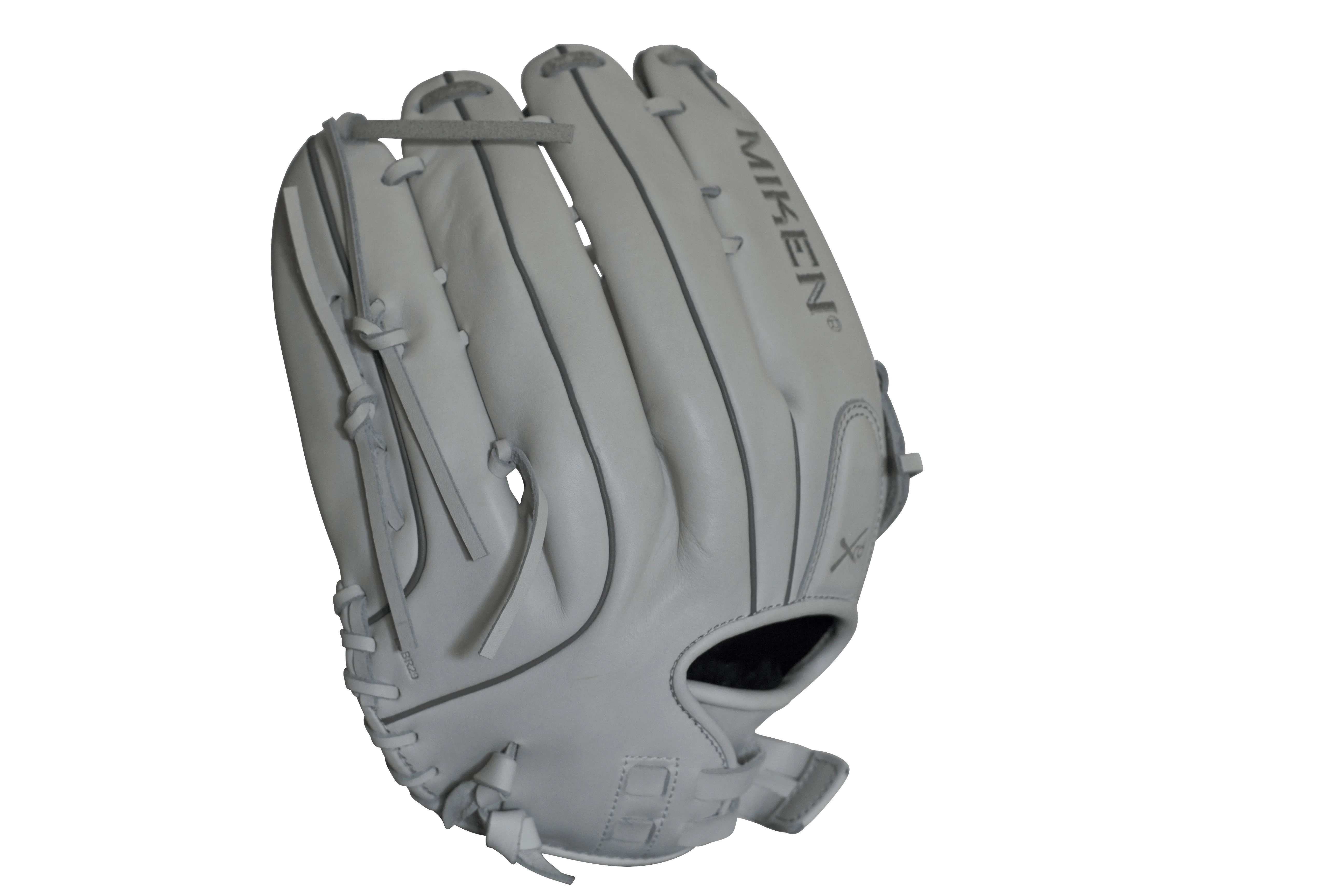 Miken Pro Series 13" Slow Pitch Fielding Glove - White/White: PRO130WW