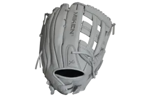 Miken Pro Series 15" Slow Pitch Fielding Glove - White/White: PRO150WW