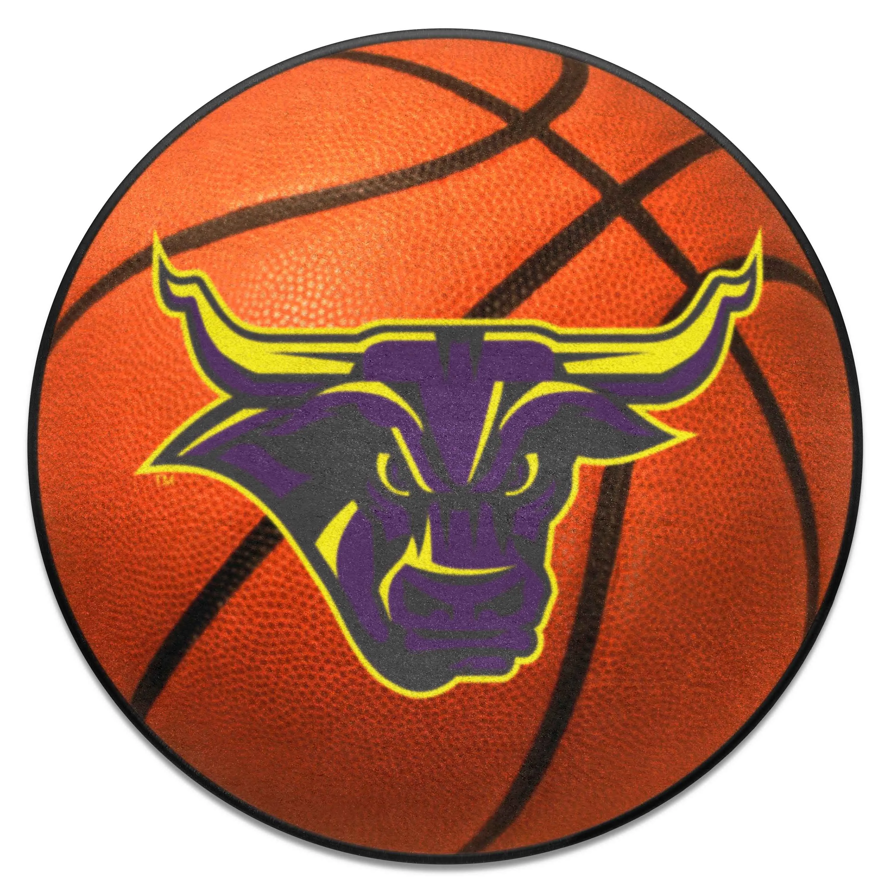 Minnesota State - Mankato Mavericks Basketball Rug - 27in. Diameter