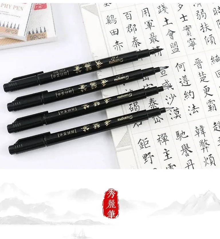 Multi-Purpose Calligraphy Brush Liner Marker Pen